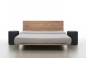 Preview: orig. NOBBY l Modernes Design Bett 140x200 aus Massivholz